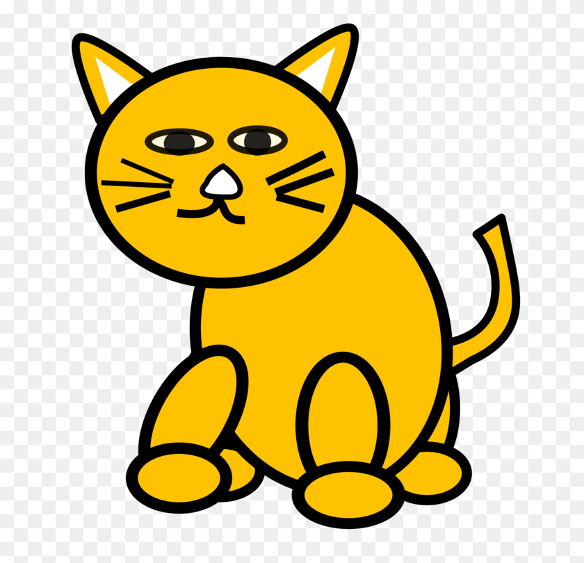 750x750 Gato De Bengala De Dibujos Animados De Dibujo De Wikimedia Commons Mascota - Gato De Dibujos Animados Png