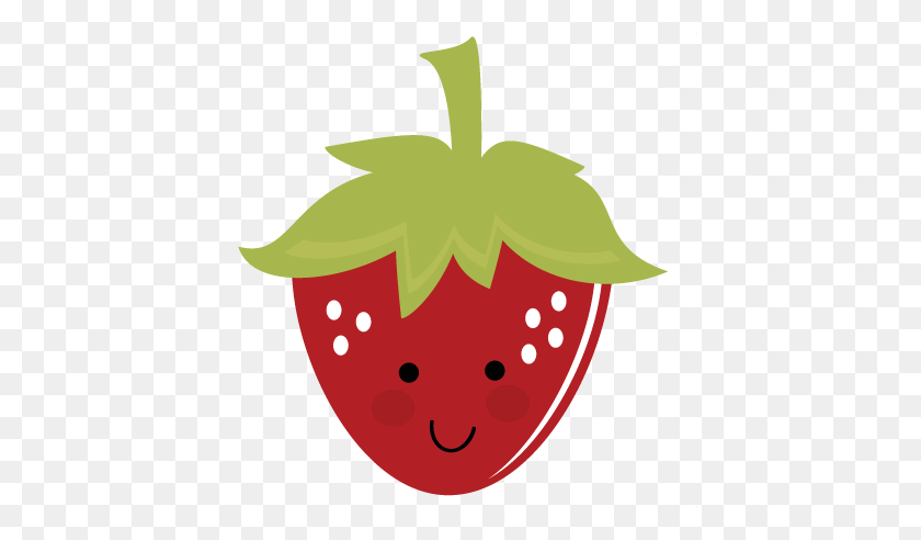432x432 Berry Clipart Cute Strawberry - Holly Berry Clipart