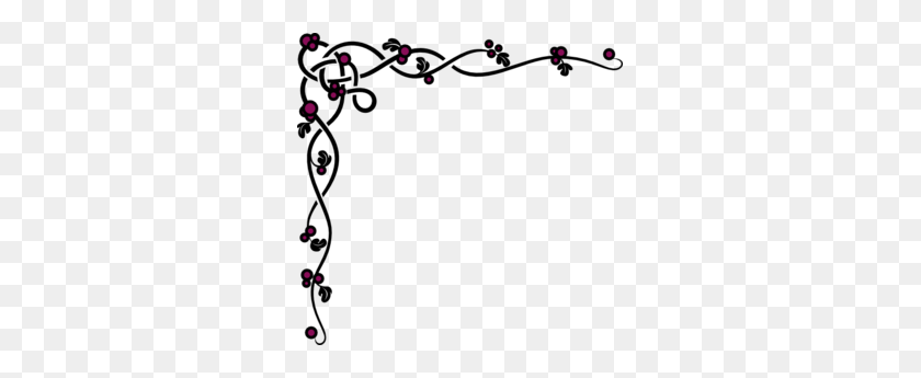 297x285 Berry Vine Clip Art - Vine Wreath Clipart