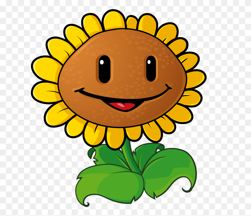 634x662 Best Beautiful Sunflower Clipart - Parts Of A Plant Clipart