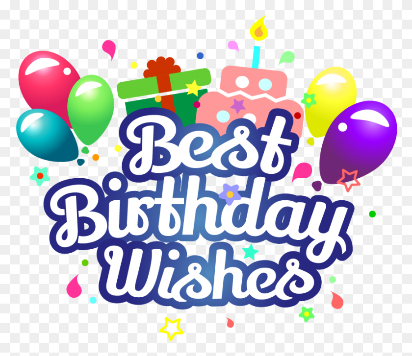 866x741 Best Birthday Wishes On Behance - Birthday Wishes Clip Art