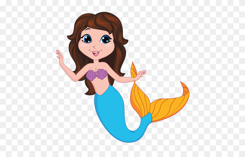 480x480 Best Cartoon Mermaid Cartoon Mermaid Clipart Free Clipart - Mermaid Clipart Free