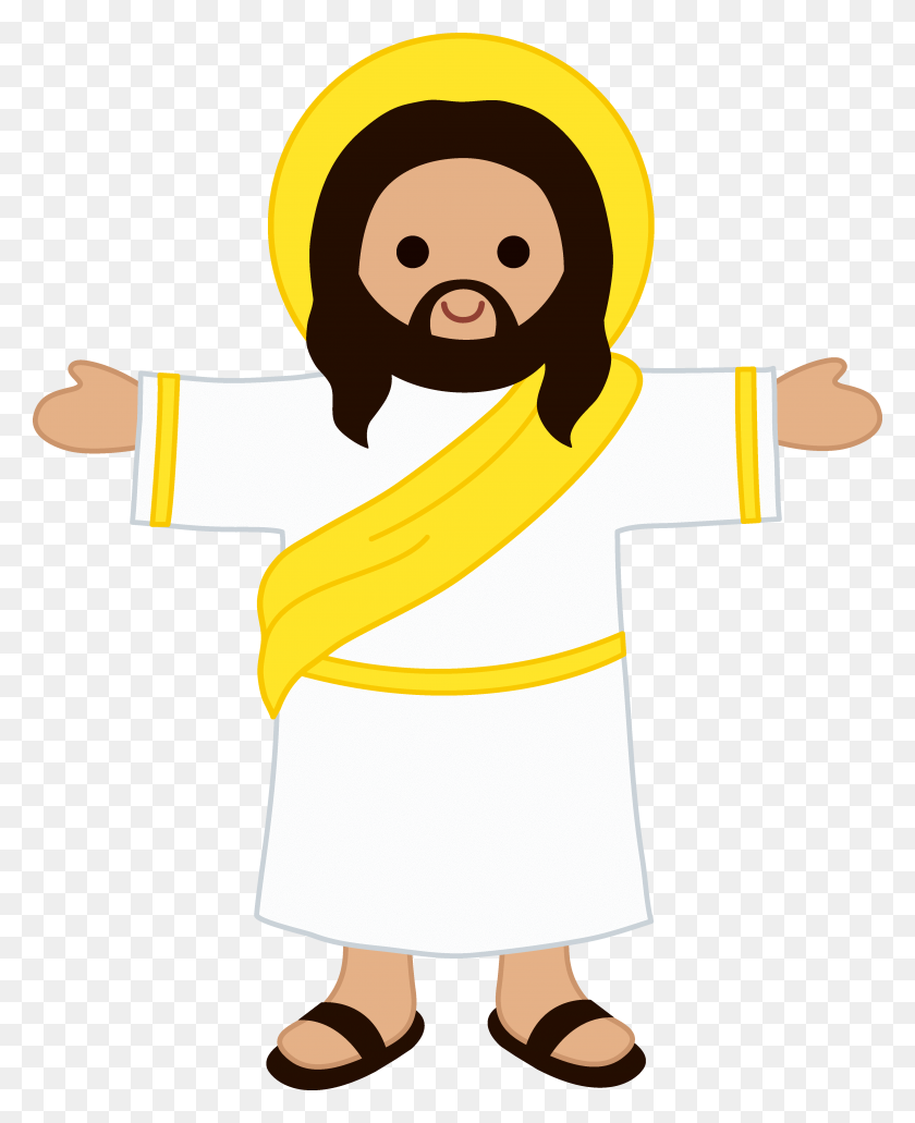 4110x5120 Best Christian Cliparts - Jesus On The Cross Clipart