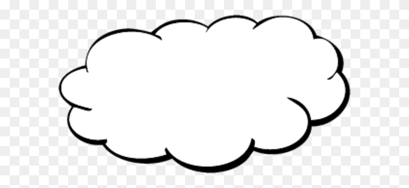 600x326 Best Clouds Clipart - Cleaning Clipart Black And White
