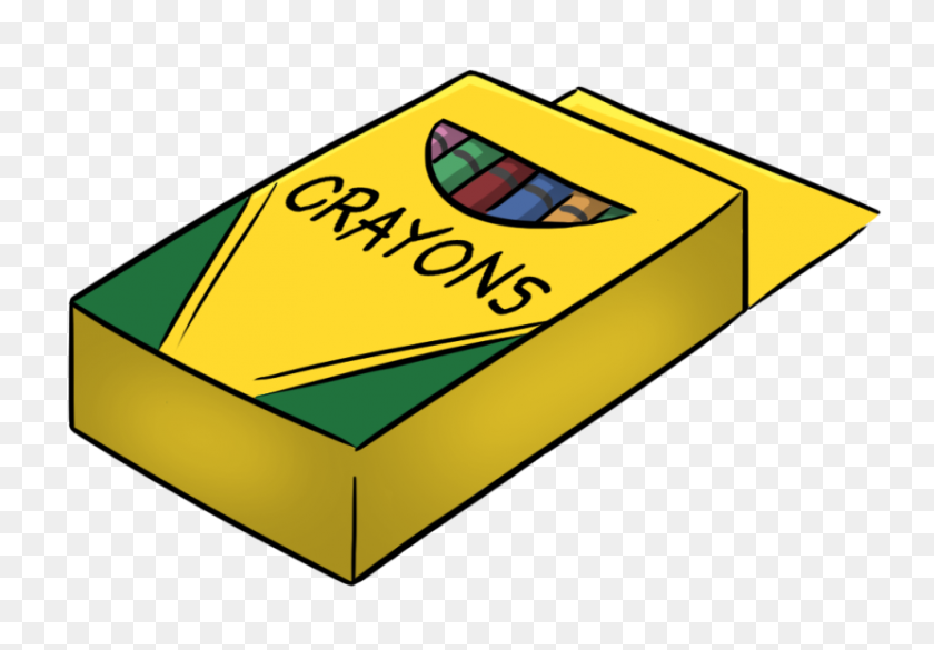 830x559 Лучшая Коробка Для Карандашей Клипарт - Crayola Png