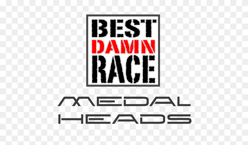 504x432 Best Damn Medal Heads Best Damn Race - Damn PNG
