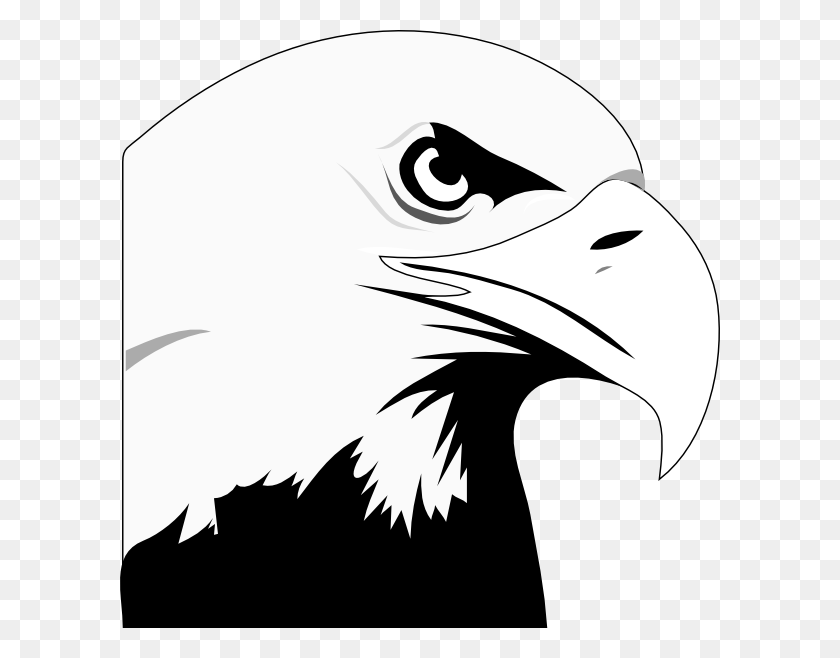 600x598 Best Eagle Clipart - Eagle Clipart Black And White