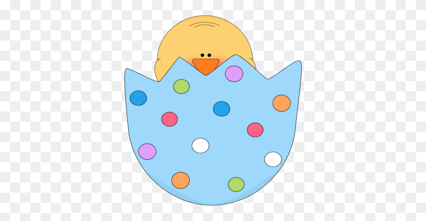 350x376 Best Easter Chicks Clipart Easter Chick In A Cracked Easter Egg - Cracked Egg Clipart