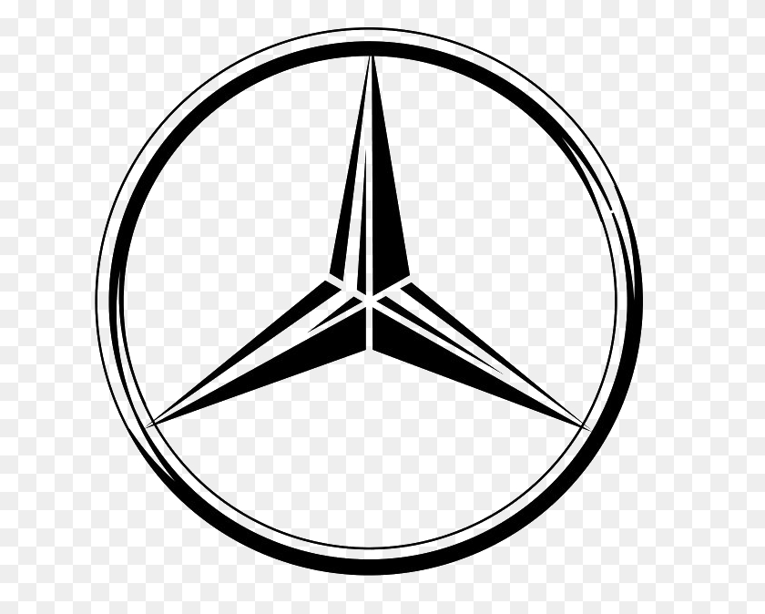 671x614 Best Free Mercedes Benz Logo Png Image - Mercedes Benz PNG