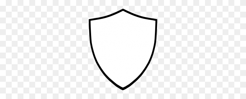 234x279 Best Free Shield Clipart Blanco Y Negro - Spartan Shield Clipart
