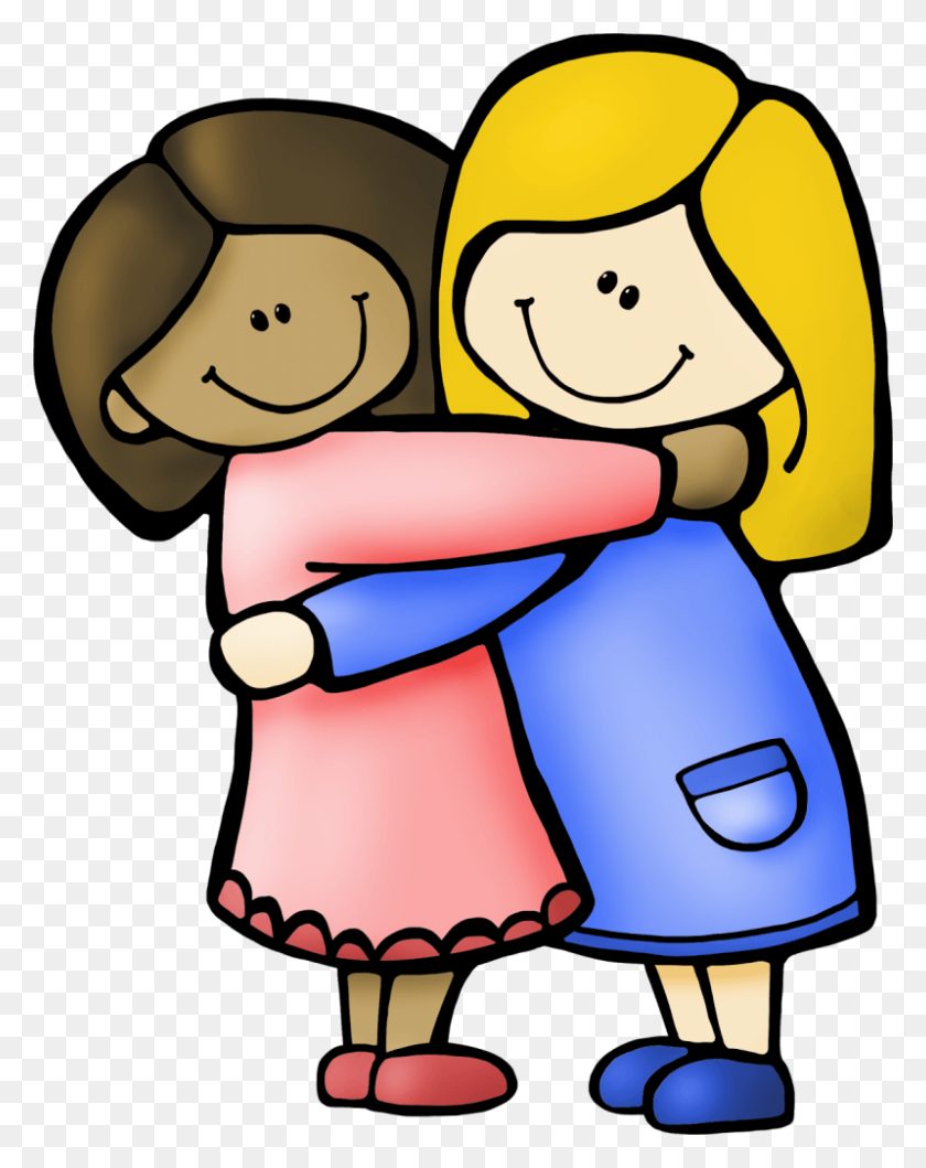 799x1024 Best Friends Cliparts - Forever Clipart