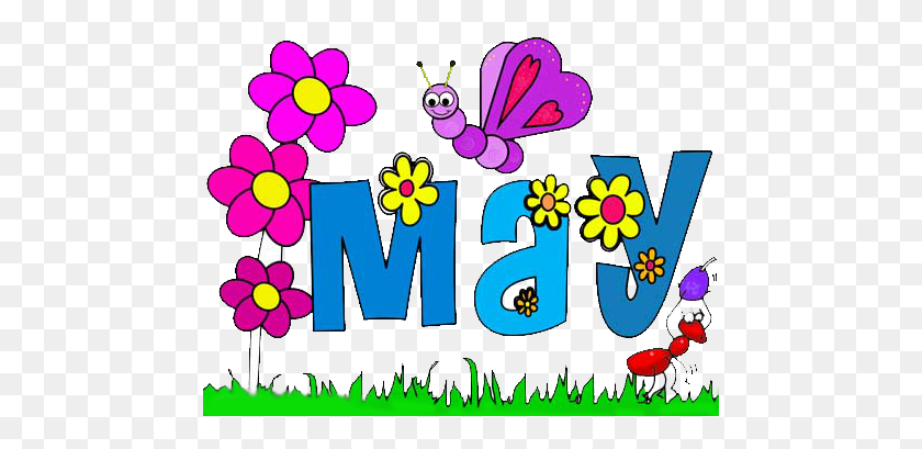 470x349 Best Happy Month Of May Images Pictures Photos Clipart Floral - May Clip Art Free