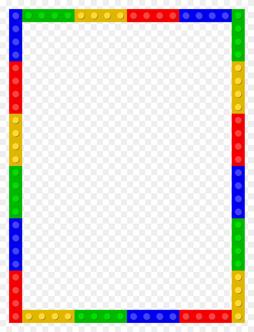 1801x2400 Best Lego Border Png Clipart - Rectangle Border PNG