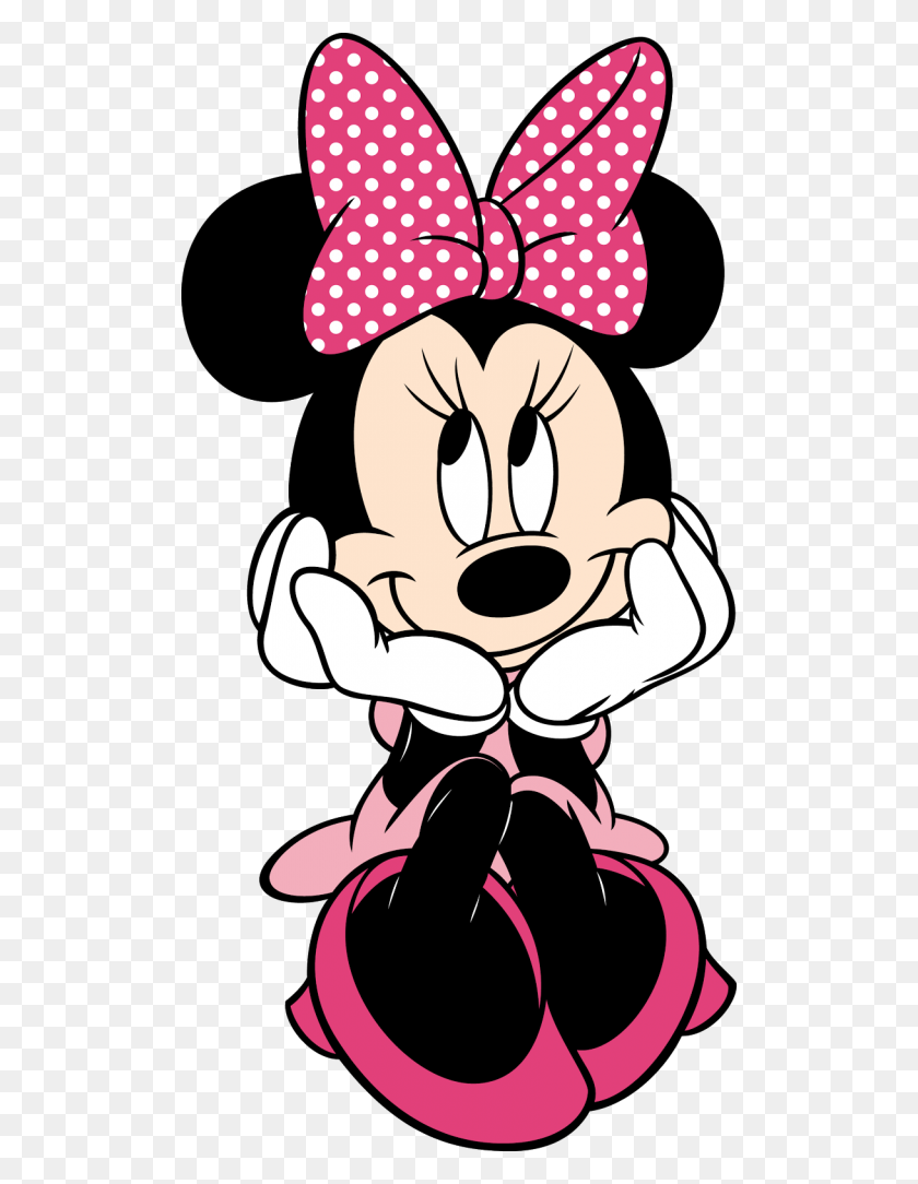 508x1024 Best Minnie Mouse Clip Art - 2nd Birthday Clipart