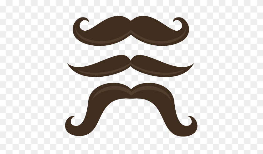 432x432 Best Mustache Clip Art Free No Background Curly Moustache - Hipster Clipart
