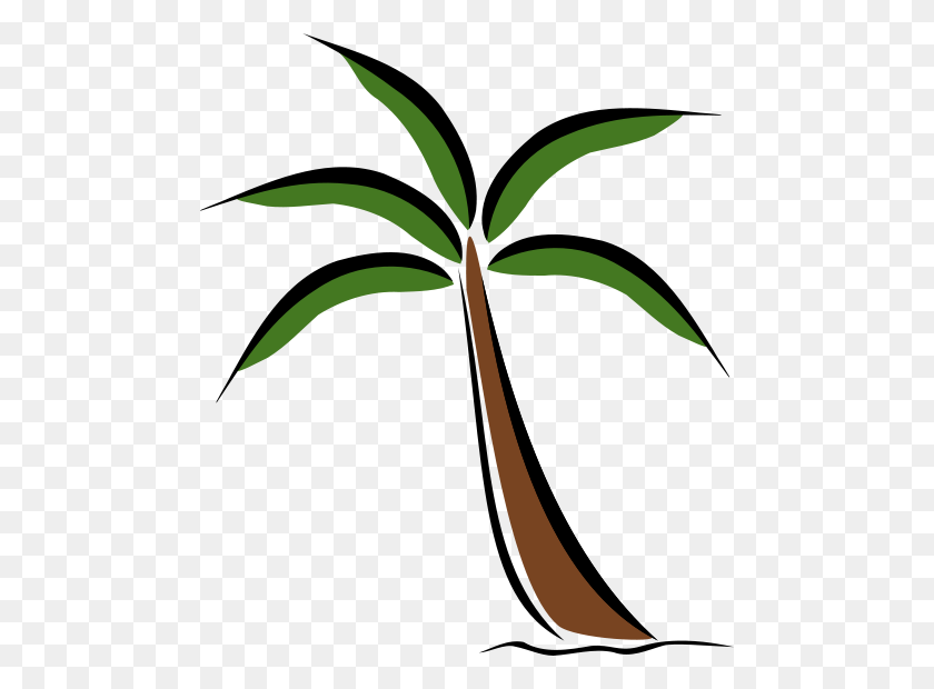 481x560 Best Palm Tree Clip Art - Palm Tree Silhouette Clipart