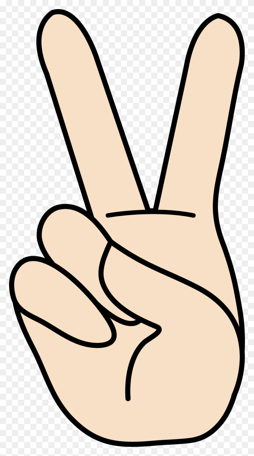830x1539 Best Peace Sign Clip Art - Hand Tools Clipart