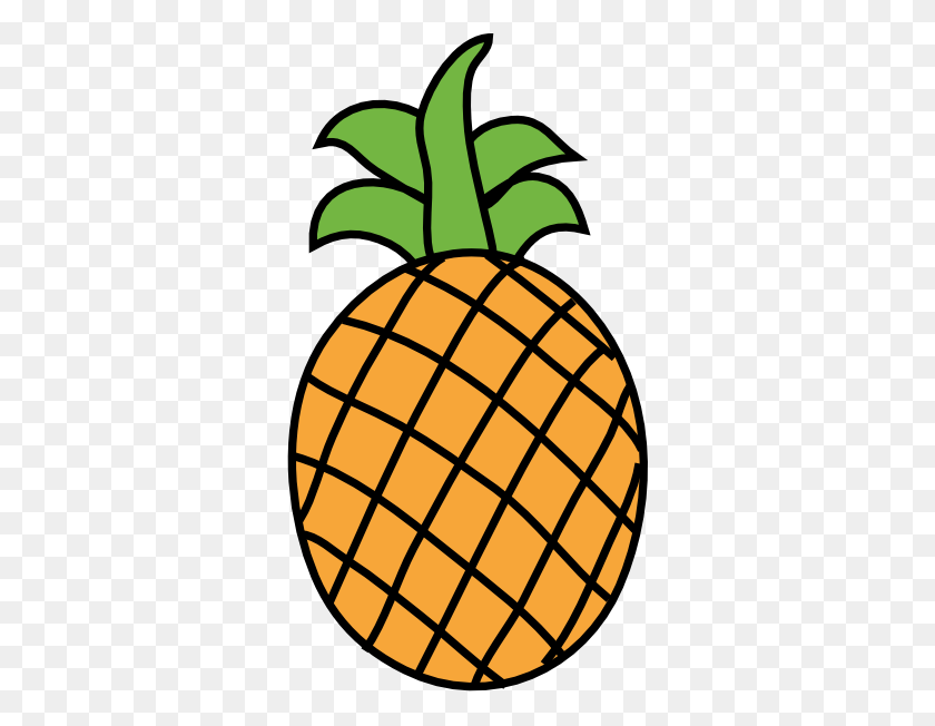 324x592 Best Pineapple Clipart - Pineapple Clipart PNG