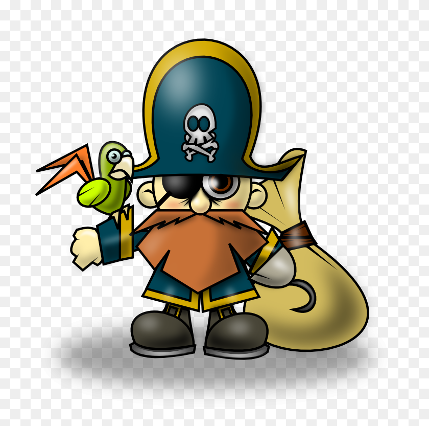704x773 Лучший Пиратский Клипарт - Святой Николай