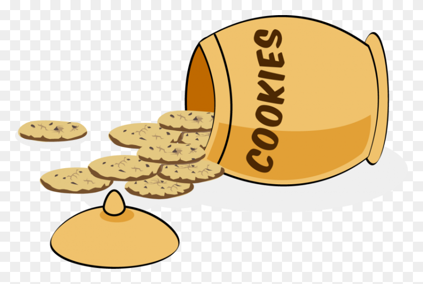 830x537 Best Plate Of Cookies Clipart - Chocolate Chip Cookie Clipart