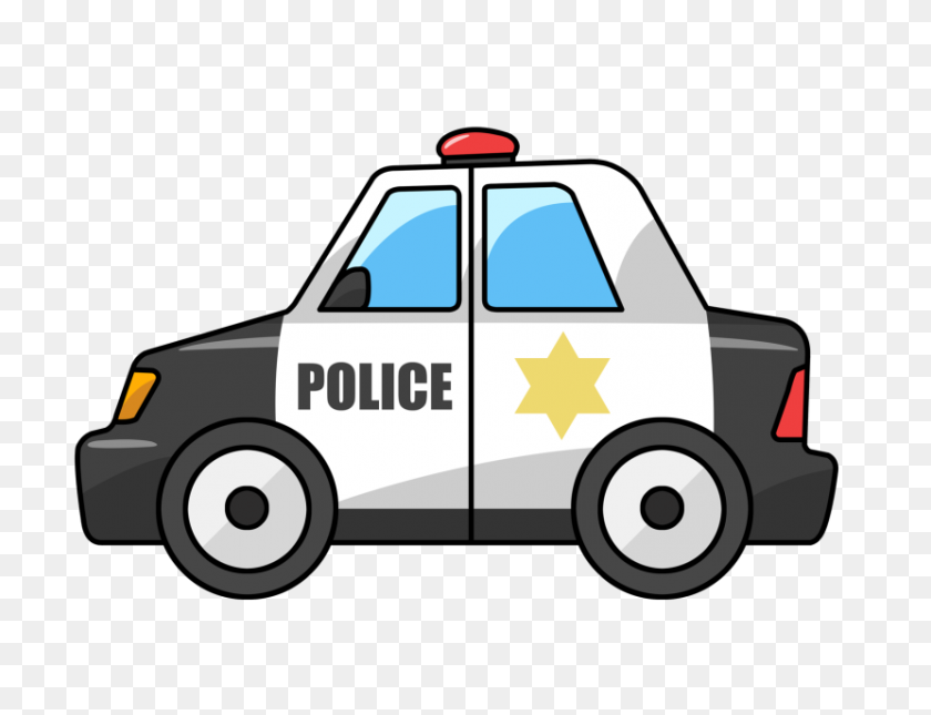 830x623 Лучший Клип-Арт С Полицейской Машиной - Policia Clipart