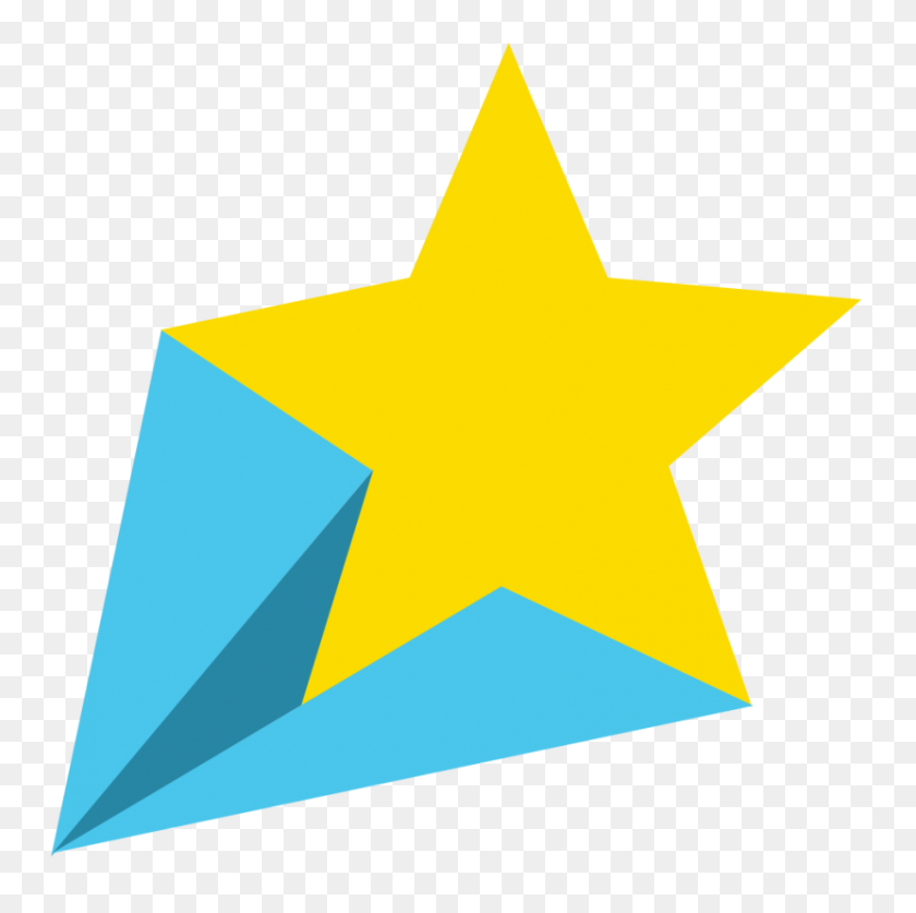 830x827 Best Shooting Star Clipart - Falling Star Clipart