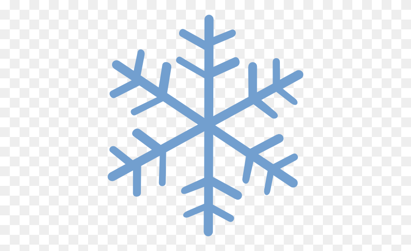 400x453 Best Snowflake Png - White Snowflakes PNG
