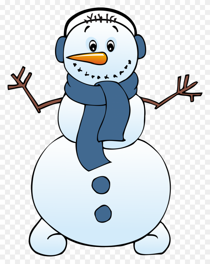 800x1024 Best Snowman Clipart - Christmas Tree Clipart Black And White