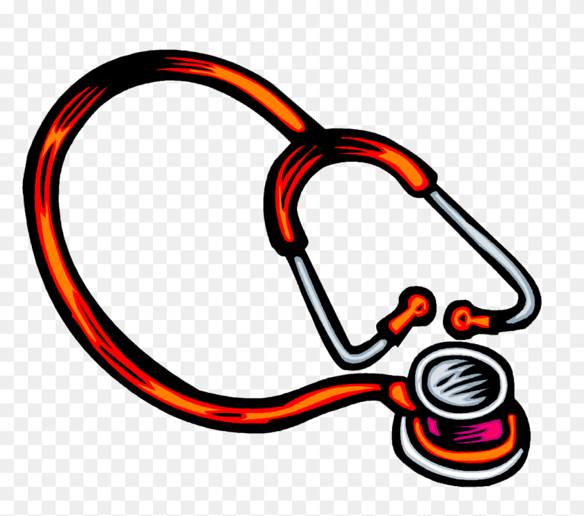 1024x896 Best Stethoscope Clipart - Stethoscope With Heart Clipart