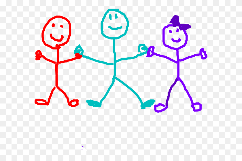 600x500 Best Stick Family Clipart - Family Picture Clipart