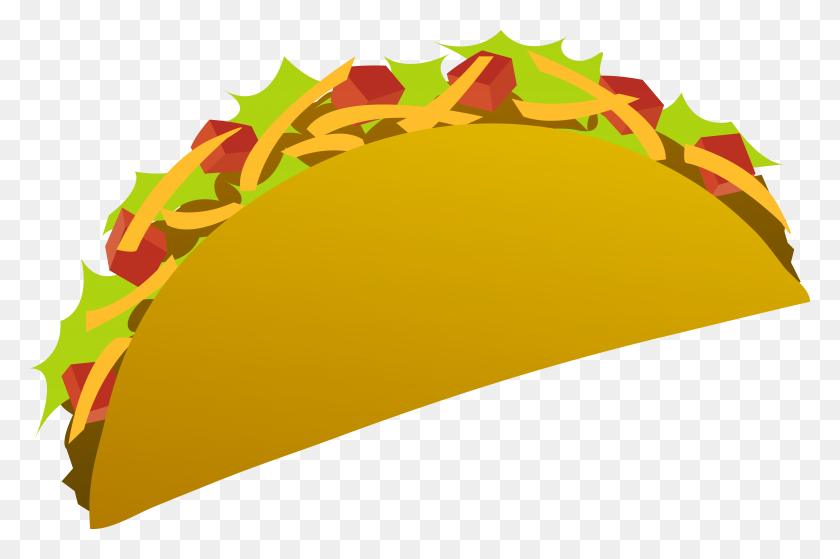 6665x4269 Best Taco Clipart - Free Fiesta Clip Art