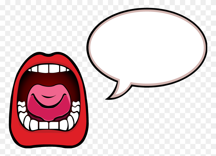 772x547 Best Talking Mouth Clipart - Open Mouth Clipart
