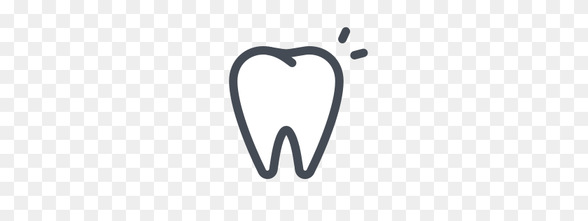 256x256 Best Tooth Outline - Tooth Outline Clipart