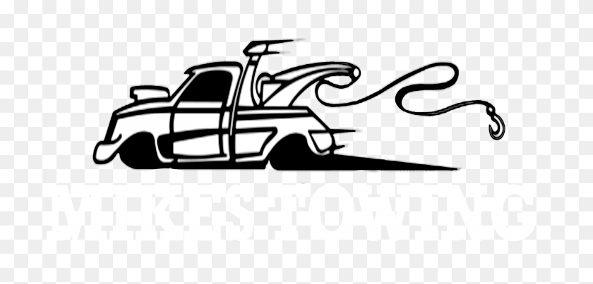 5178x2279 Best Tow Truck Service Near You Mikes Towing - Flatbed Tow Truck Clip Art