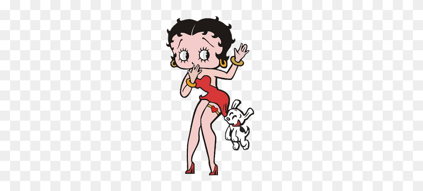 320x320 Betty And Pudgy - Betty Boop Clipart