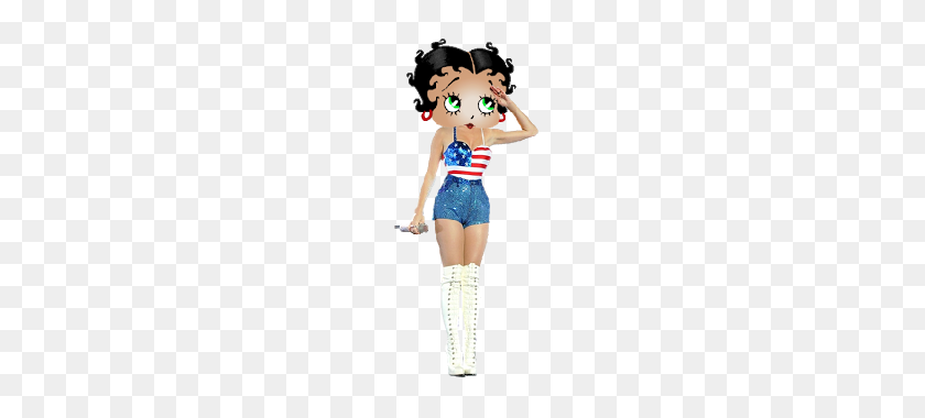 320x320 Betty Boop All American Girl Clip Art Images Betty Boop Cartoon - Happy 4th Of July Clipart