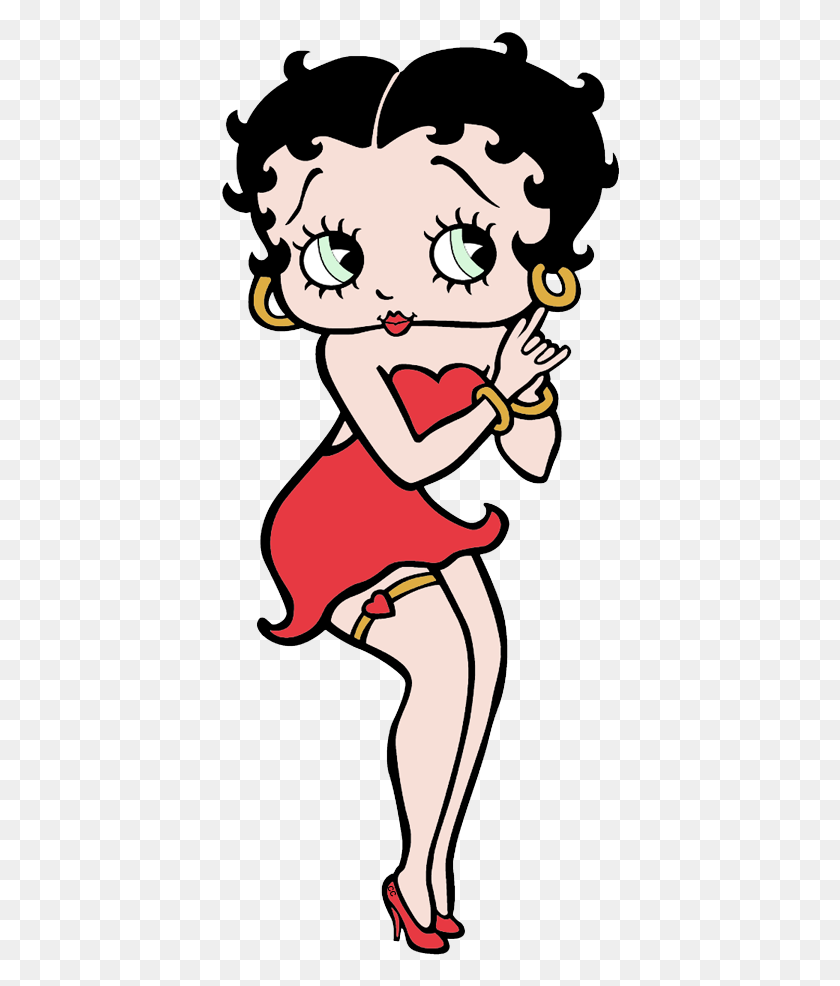 420x926 Betty Boop Clip Art Cartoon Clip Art - Cartoon Mouth Clipart