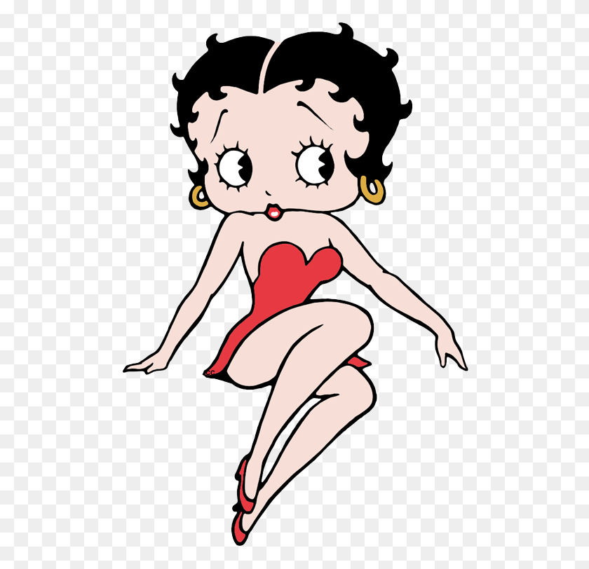 507x752 Betty Boop Clip Art Cartoon Clip Art - Nose Clipart PNG