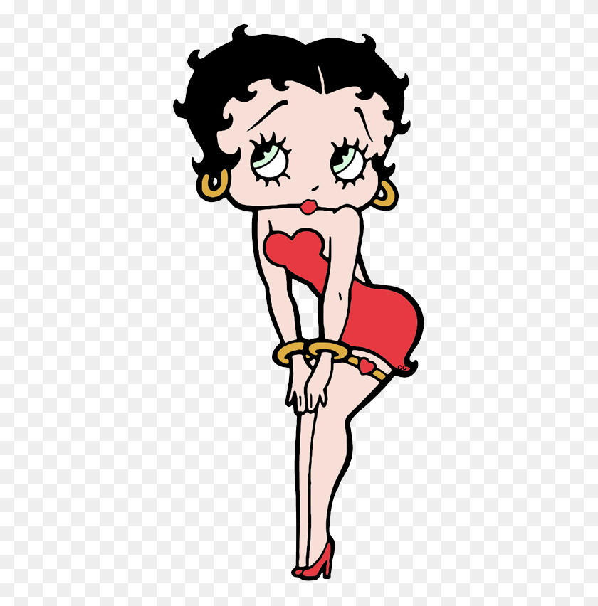 362x792 Betty Boop Clip Art Cartoon Clip Art - Up Clipart