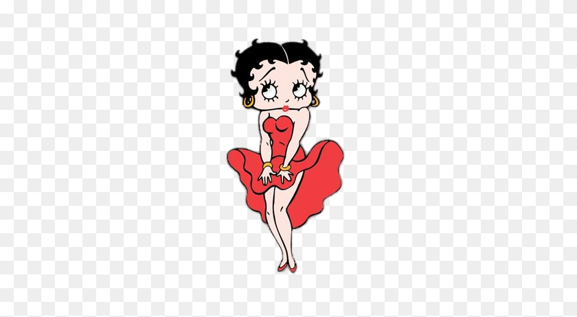 237x402 Betty Boop Marilyn Monroe Moment Transparent Png - Betty Boop PNG