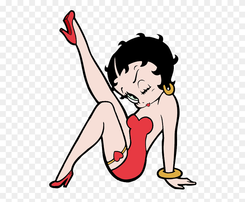 522x631 Betty Boop Png Png Image - Betty Boop PNG