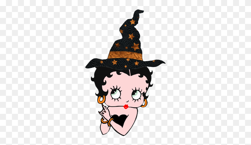271x424 Betty Boop's Halloween Party Tips! The Gothtober Blog - Betty Boop Clipart