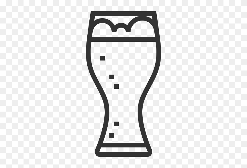 512x512 Beverage' - Pint Glass Clip Art