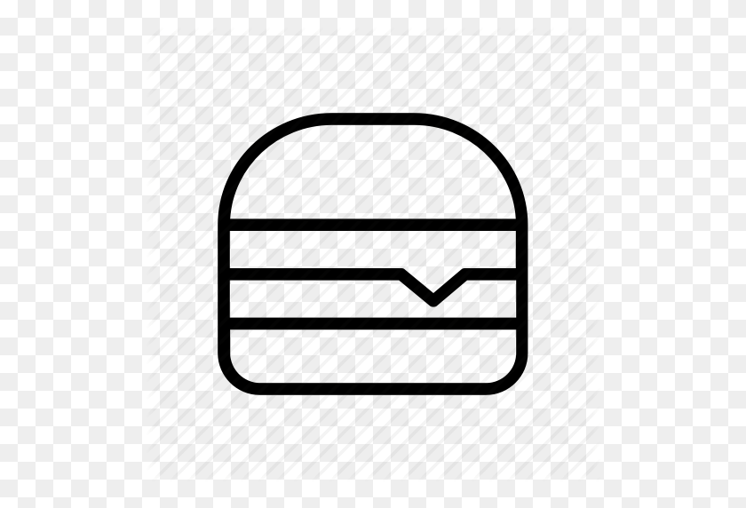 512x512 Beverage, Burger, Dessert, Food, Hamburger, Menu Icon - Hamburger Icon PNG
