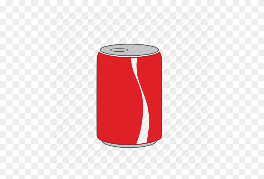 512x512 Beverage, Can, Coke, Cola, Diet Coke, Soda, Soft Icon - Soda Can PNG