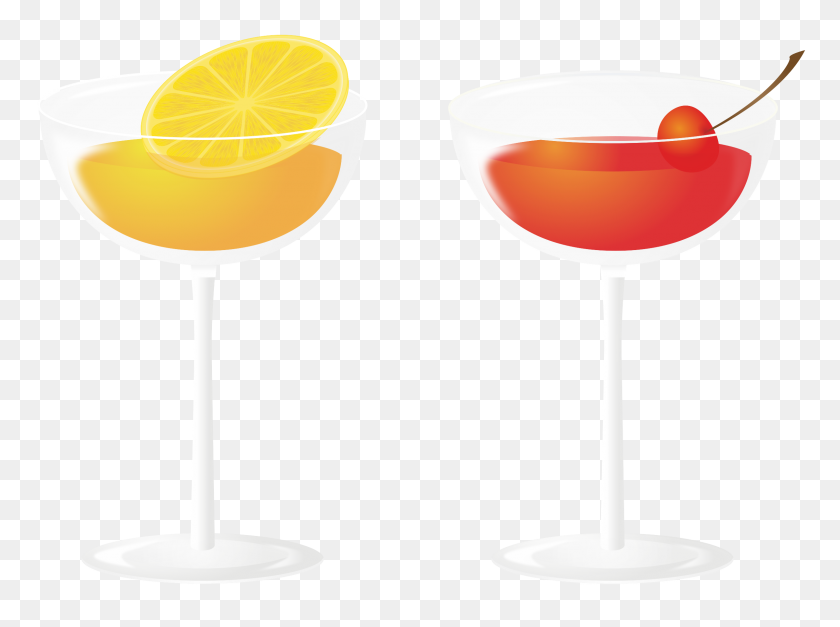 2400x1747 Beverage Clipart Cocktail Drink - Champagne Glass Clipart