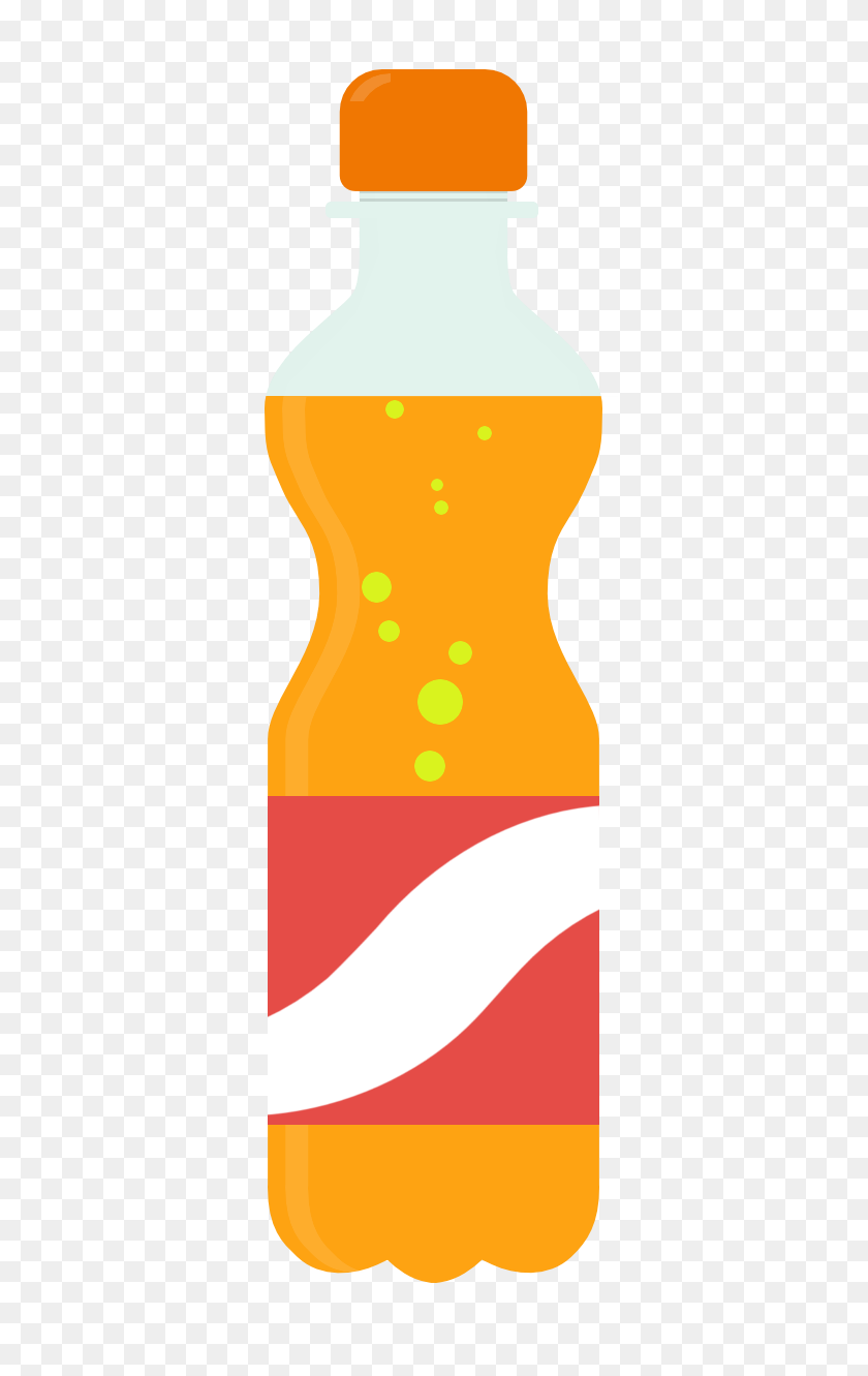 718x1271 Beverage Clipart Soda Bottle - Fruit Punch Clipart
