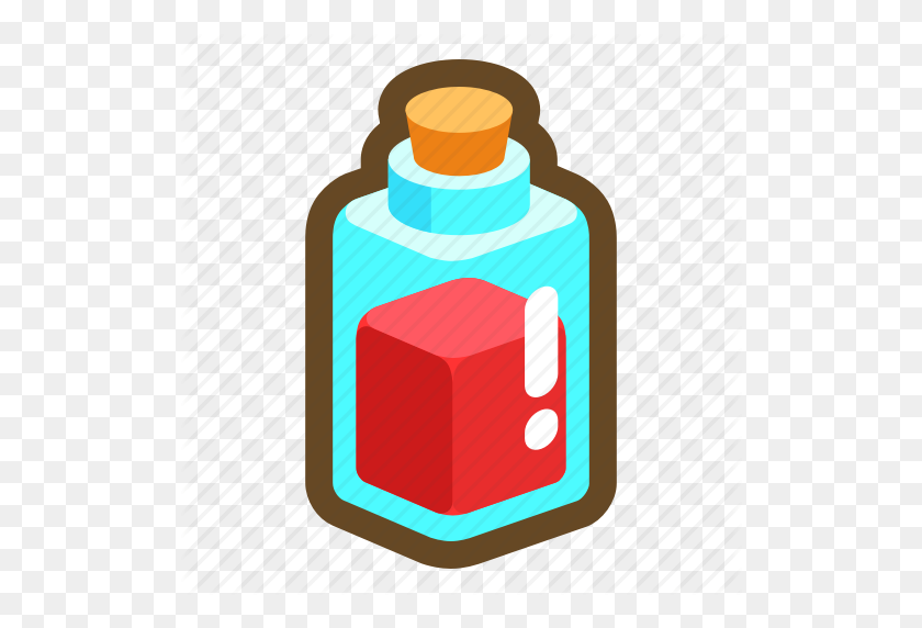 512x512 Beverage, Drink, Game, Healing, Hp, Potion, Recovery Icon - Potion PNG