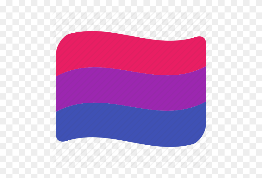 512x512 Bi, Bisexual, Flag, Lgbt, Lgbtq, Pride, Queer Icon - Lgbt Flag PNG