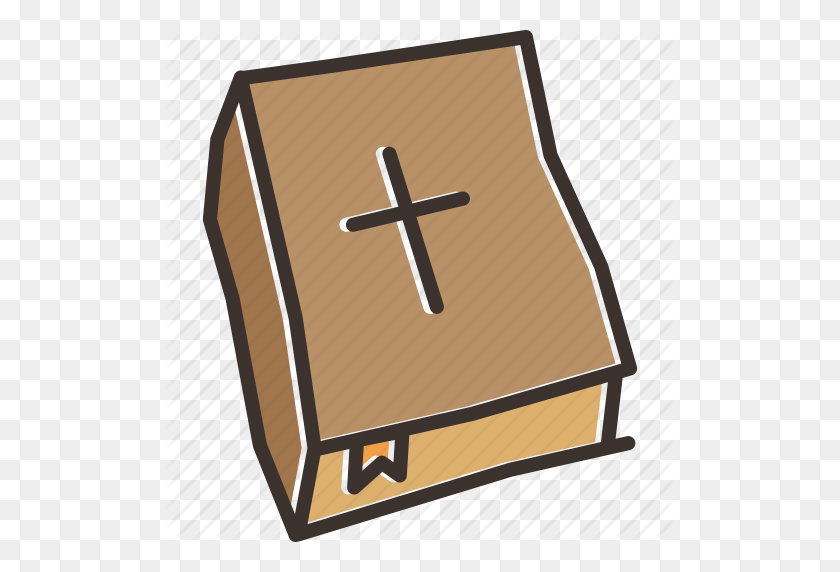 512x512 Bible, Book, Christianity, Cross, Holy Icon - Holy Bible PNG